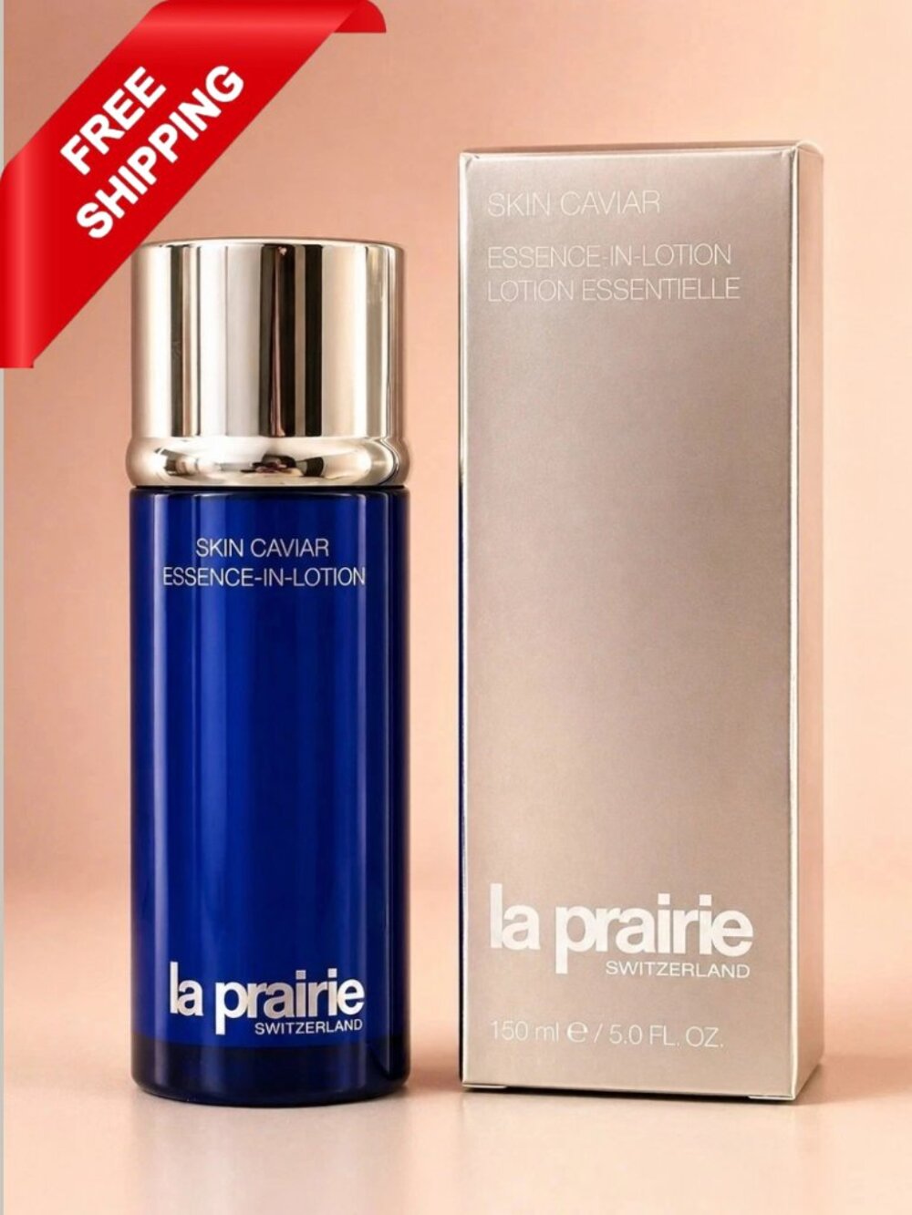 La Prairie Skin Caviar Essence-In-Lotion 150ml / 5oz New in box